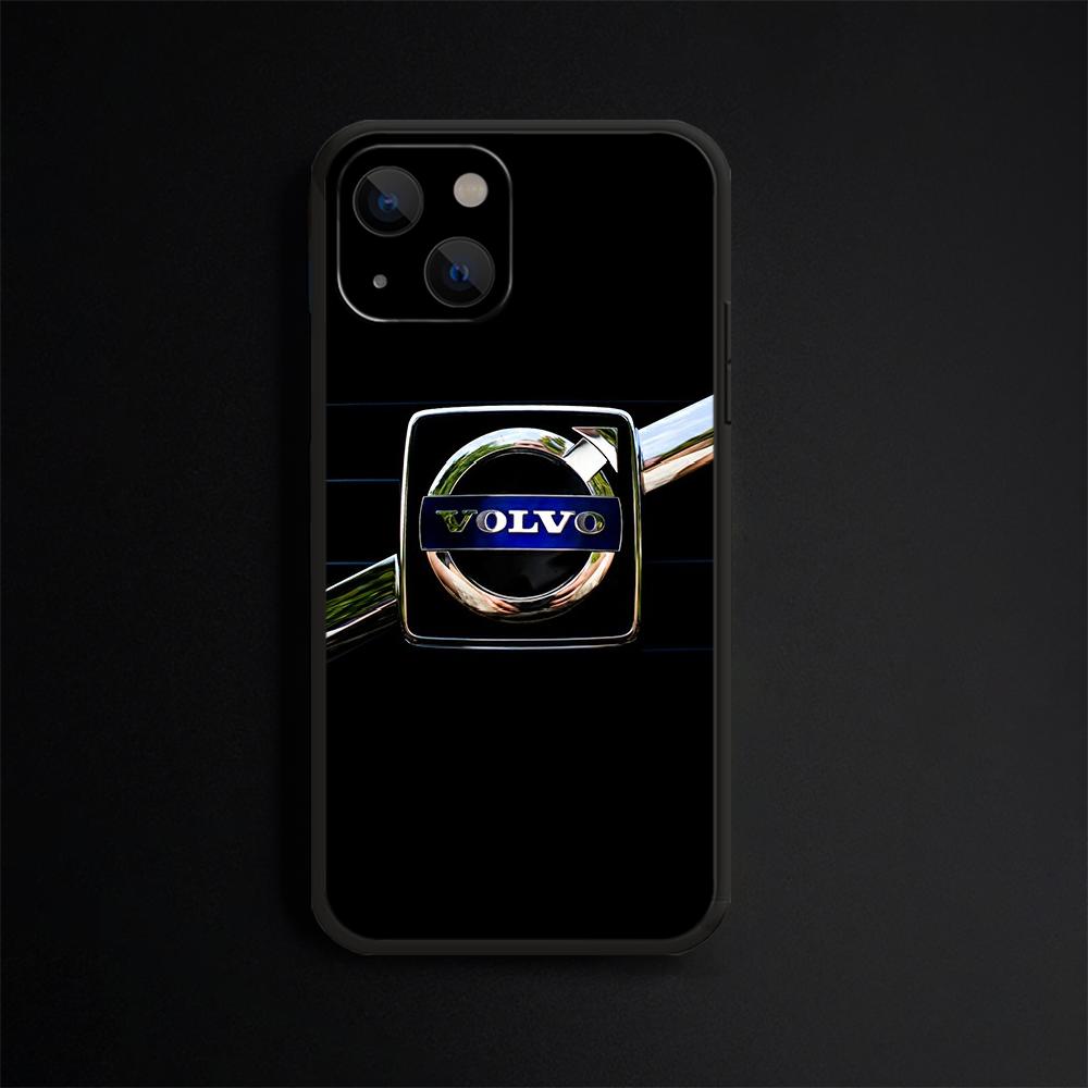 Роскошный модный чехол для мобильного телефона Volvos с логотипом автомобиля для IPhone Samsung Galaxy Xiaomi Redmi Note SA 8 9 10 11 12 13 21 22 Pro Max Plus, черный мягкий