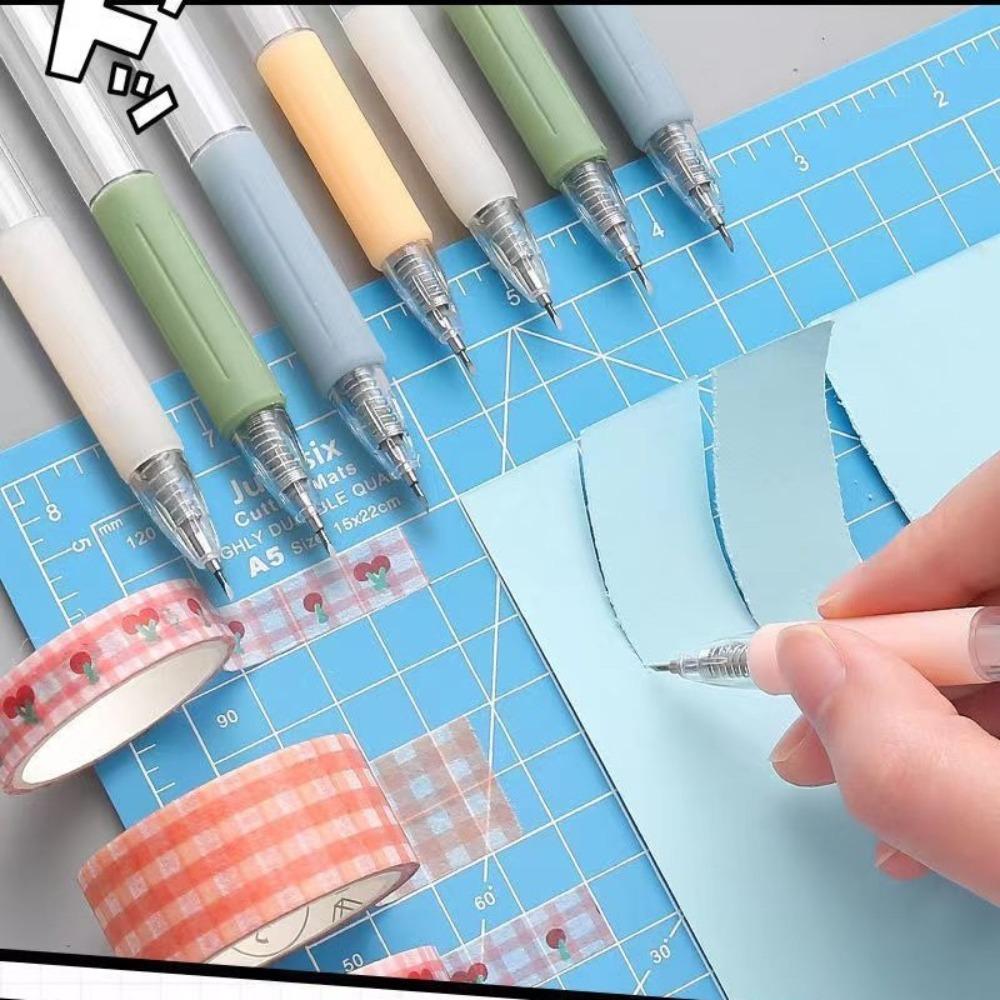 Cut Paper Student Utility Knife Pen DIY Craft Art Utility Knife Pen  School Supplies