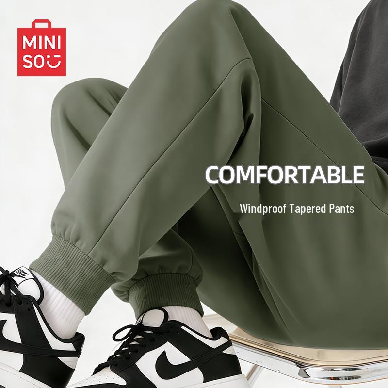 MINISO Мужские повседневные джоггеры с кулиской
