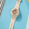 Casio BABY-G серия BABY-G водонепроницаемость 100 метров кварцевый механизм ремешок из смолы японские и корейские часы женские часы серый циферблат BA-110CP-4APR