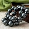 Винтажное ожерелье Shijia «Темная ночь» с черным жемчугом для женщин, Земляной, павлиний зеленый, искусственный жемчуг из морской воды