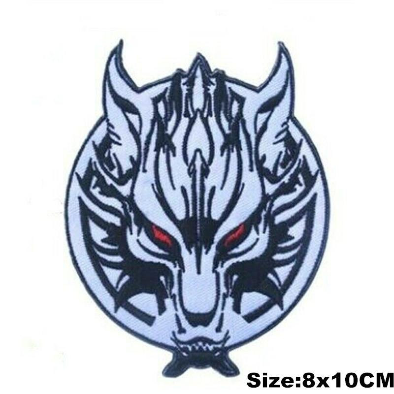 Значки с черепом, нашивки с вышивкой на липучке, декоративные нашивки, нарукавные повязки, аксессуары для одежды, съемные знаки отличия