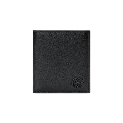Кошелек-кардхолдер из кожи серии GG Marmont Мужские кошельки Черный 722737-1T56F-1000