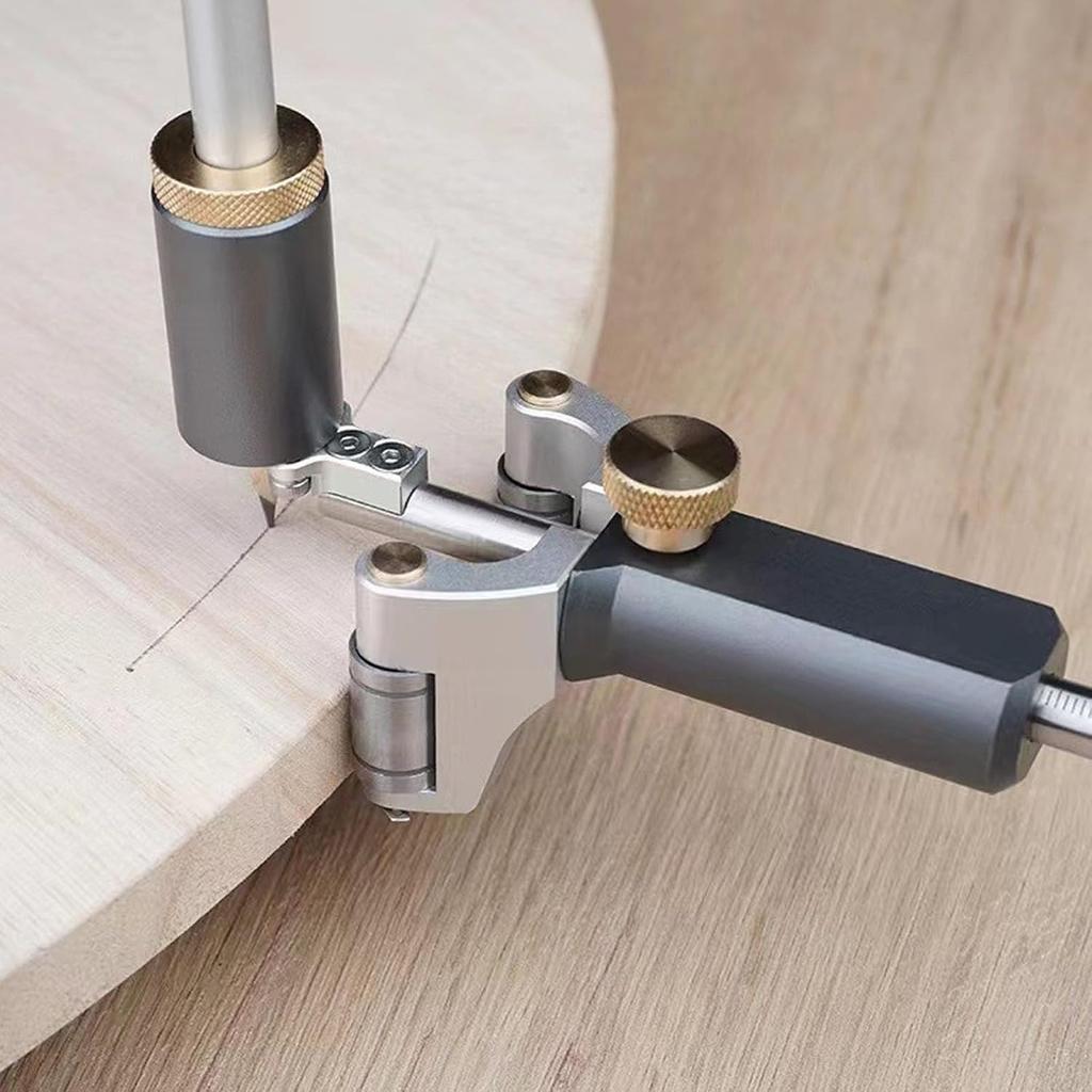 Woodworking Scriber Ruler,Parallel Line Drawing Tool Measuring Gauge Multifunctional Woodworking Scribe Tools