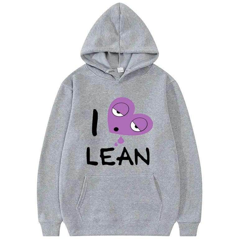 Толстовка с принтом Chief Keef, I Love Lean, толстовки в стиле хип-хоп, музыкальная толстовка, повседневные модные топы унисекс, уличная одежда для милых женщин