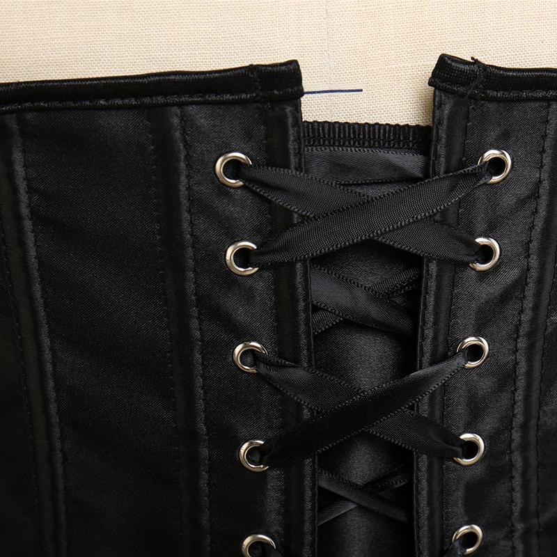 Сексуальный женский корсет чёрного цвета