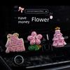 Car Air Freshener, Car Vent Decoration, Money Tree, Wealth Flower, In-Car Aroma Diffuser Stone, Fragrance, Good Luck Gift