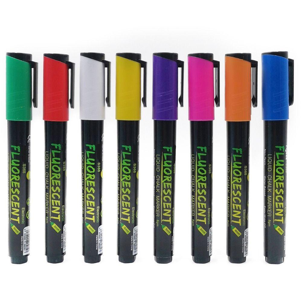 Erasable Whiteboard Pen LED Writing Board Highlighters New Art Marker Pen