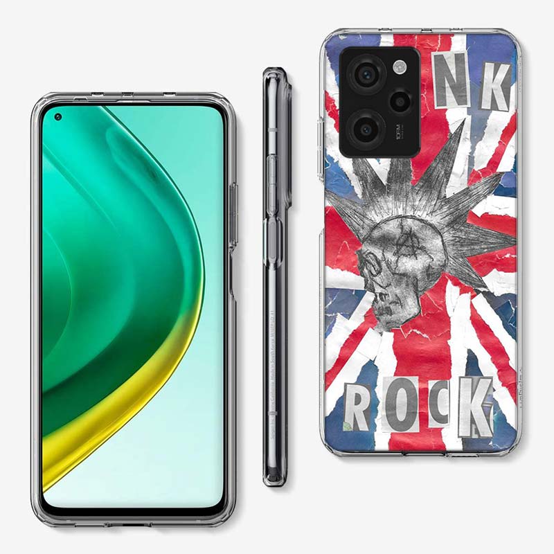 Панк-рок группа Sex Pistols Чехол для телефона Для Redmi 12 13C 12C 15C 15 9 Power 10 Prime+ 10C 10A 9T 9C 9i 9AT 9A Sport A5 K50 K30 60