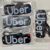 Светодиодный знак ТАКСИ UBER для автомобиля, USB-питание, Светящаяся лампа-индикатор такси, Декор на лобовое стекло для водителя райдшеринга