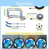 Hockey Hovering Football Toy Set Rechargeable Led With Goal For Childrens Gift
