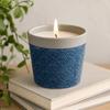 Scented Soy Wax Candle Pot - Blue Day