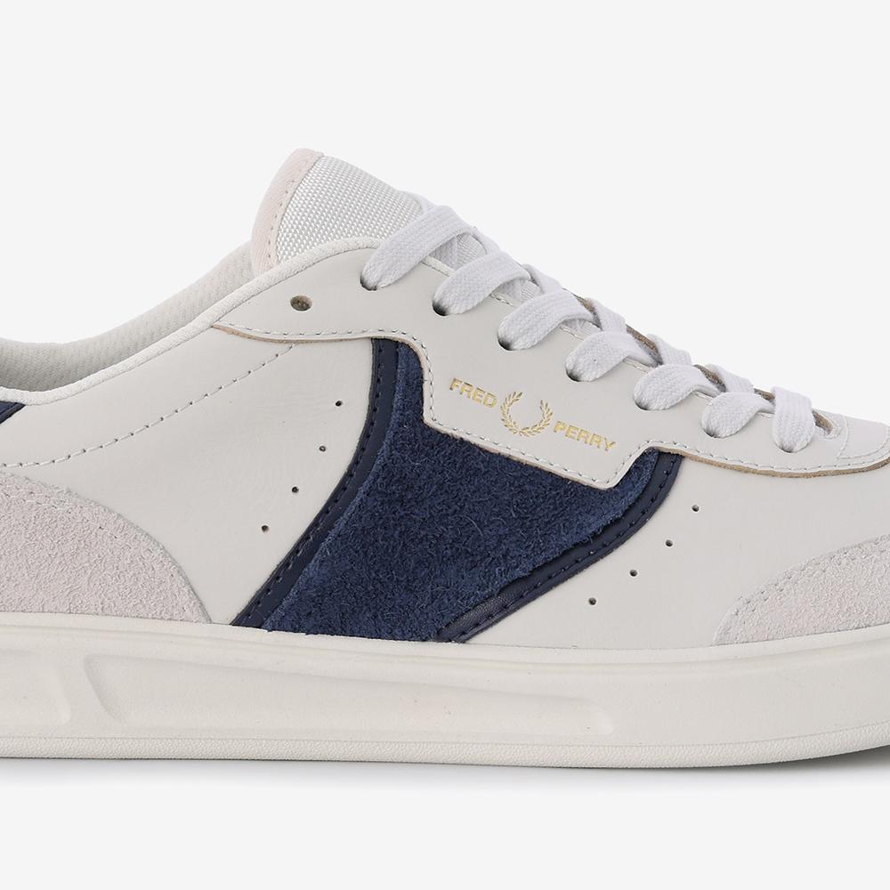 Fred Perry B4 Textured Leather/Suede (254) Sfpm2612323-254
