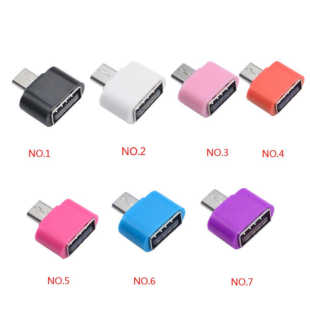 Мини-адаптеры OTG для мобильного телефона, планшета, кард-ридера, микро-USB-флеш-мыши, расширения клавиатуры для Android