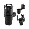 Carbon Fiber Patterned Multi-functional Cup Holder 360 Degree Rotating Cup Holder  Beverage Holder
