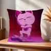 Anime TTurbo Granny cat  Cushion Cover Pillowcase Upholstery Sofa Throw Pillow Home Decor Pillowcas