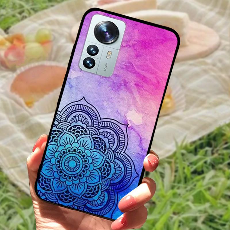 Для Xiaomi Mi 12 Чехол 12X 12S Мягкий Силикон Мультяшный Расписной Чехол для Телефона Для Xiaomi 12 Pro Чехол 12S PRO Ударопрочный Bumper