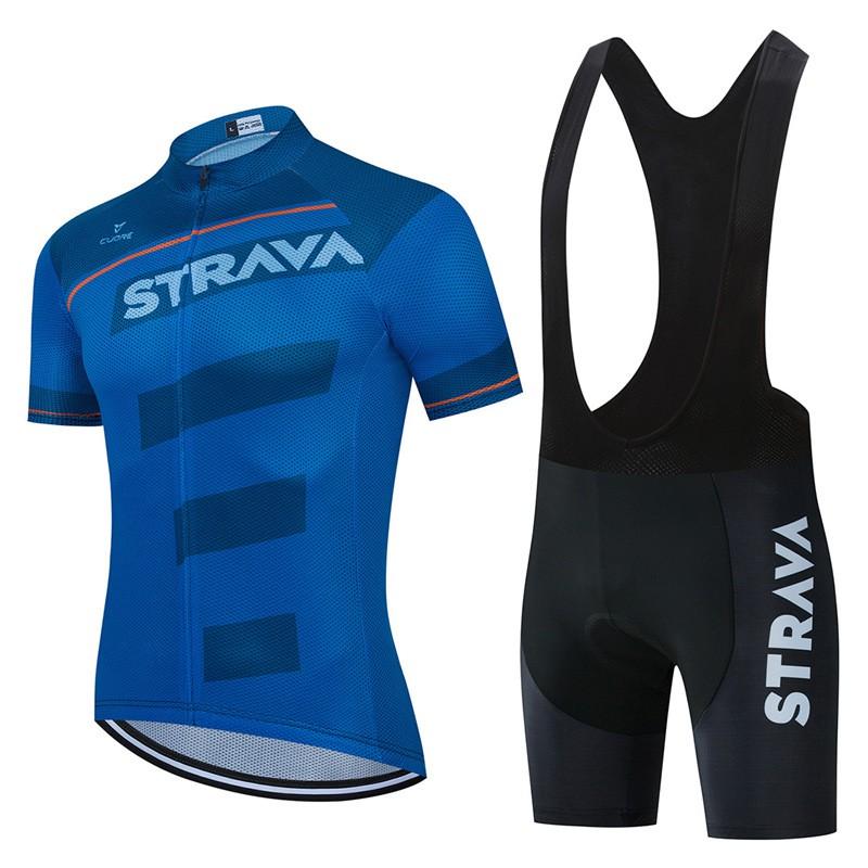 Men Women Cycling Jersey Set Short Sleeve Breathable Mountain Bike Apparel Riding Kit