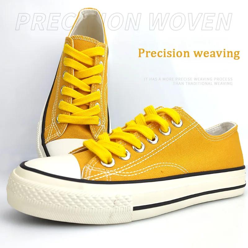 Новые плоские хлопковые шнурки для кроссовок AF1 AJ1 Шнурки для высоких парусиновых повседневных ботинок Без эластичности Шнурки Мужские Женские