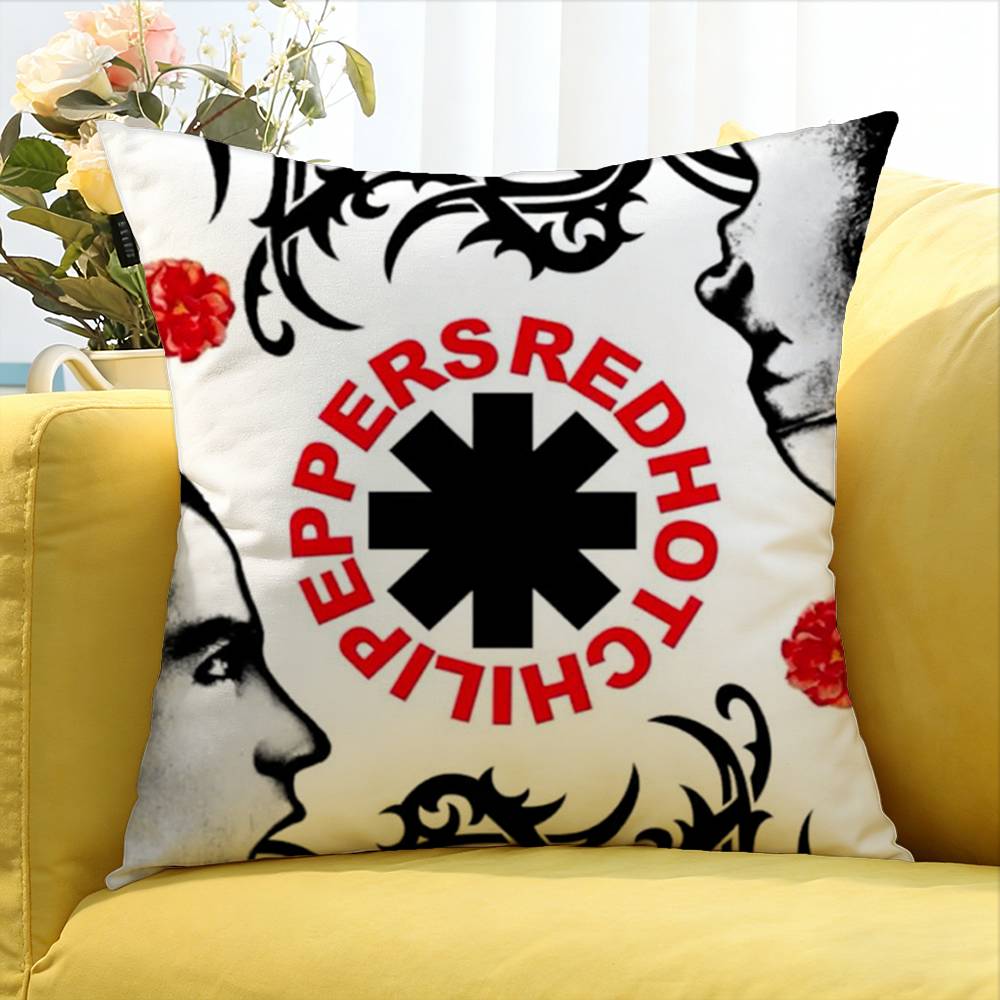 R-Red Hot Chili Peppers World Various Sizes Square Pillow Case For Car Home Bedchamber Decor