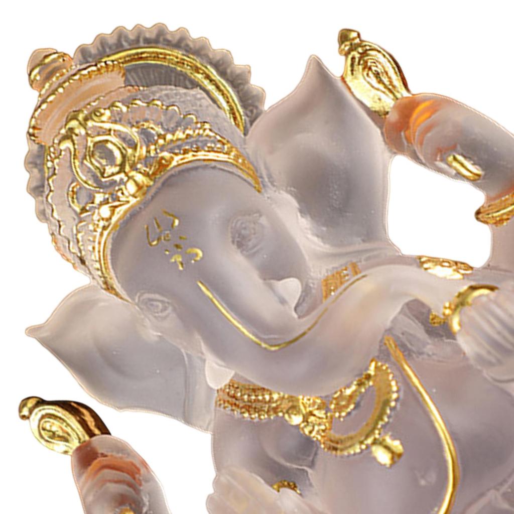 Ganesha Figurine Indian Lord Ganesh Statues Buddha Sculpture Home Decoration