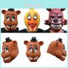 Взрослая латексная маска на голову Five Nights At Freddy's в стиле Фредди Чики Бонни Фокси