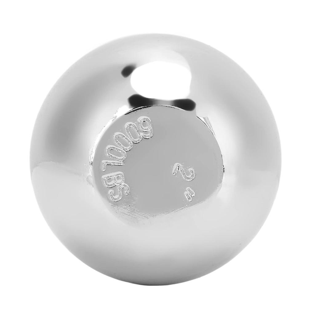 Trailer Hitch Ball, Akozon Stainless Steel 6000lb 2" Diameter Tow Hitch Ball, 1 X 2 1/8" Shank