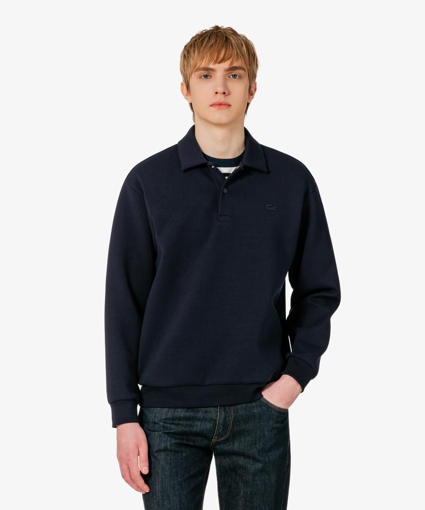 LACOSTE Men'S Double-Face Snap Polo Sweatshirt Sh423E-56G 166