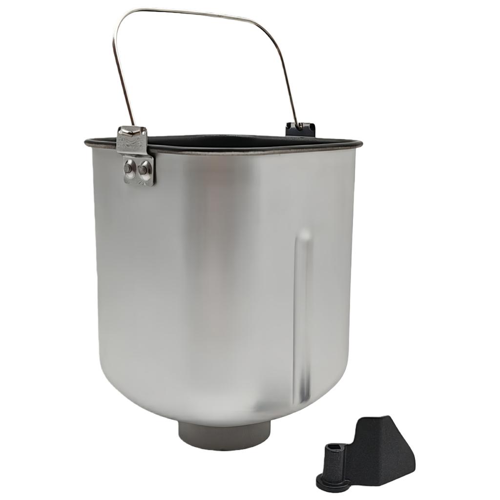 Ведро для хлебопечки Антипригарная форма для хлеба Запасные части С лопаткой для замешивания Выпечка Аксессуары для выпечки 14,5x14,5x19,5см