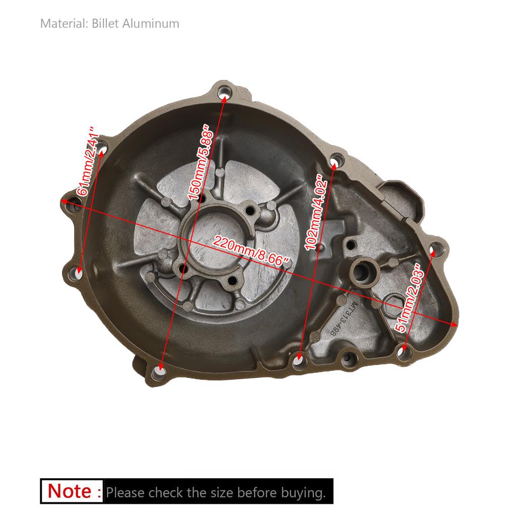 Left Stator Engine Cover Crankcase Fit for Kawasaki Z750 Z1000 2003-2006