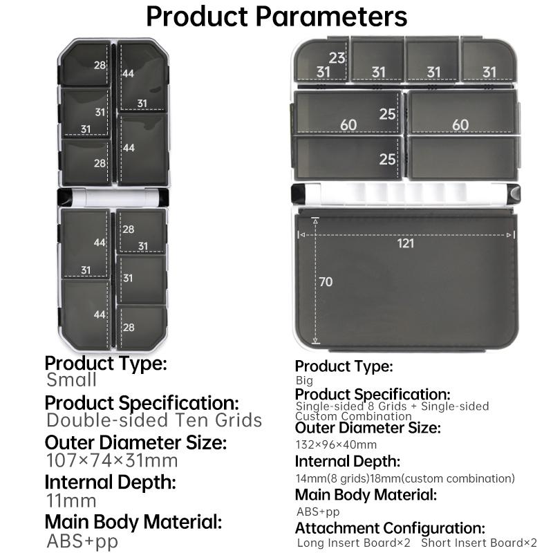 Kingdom Коробка для рыболовных снастей, мини-футляр для хранения, коробка для летающих рыболовных снастей, рыболовная ложка, крючок, коробка для хранения приманок, аксессуары для рыбалки