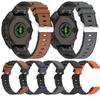 Силиконовый кожаный ремешок 22 22 26 мм для часов Garmin Fenix 8 51 47 мм E 7X 7 Pro 6X 6 Pro 5X 5 Plus Enduro 3 2 ремешок браслет