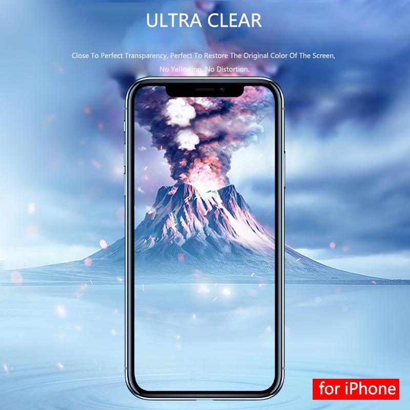 Для iPhone 17 16 15 14 13 13 Pro 13 Pro Max 12 Pro 12 Pro Max 11 11 Pro 11 Pro Max XR X Max Защитное стекло Закаленное стекло Защитная пленка для экрана Полное покрытие