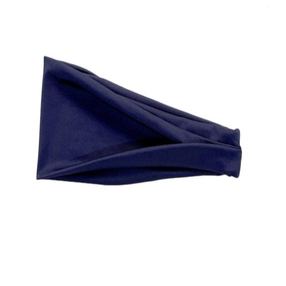 Stretch Fabric Yoga Headband Sweat Absorbent Head Wrap New Workout Headband Workout Accessories