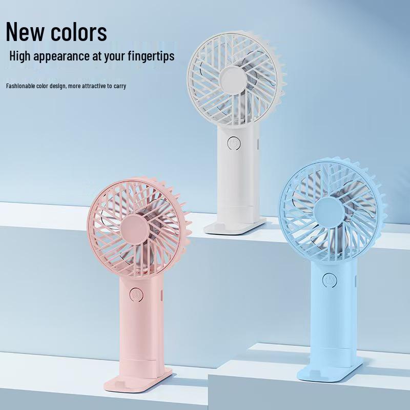 Portable Handheld Mini USB Fan with Phone Holder