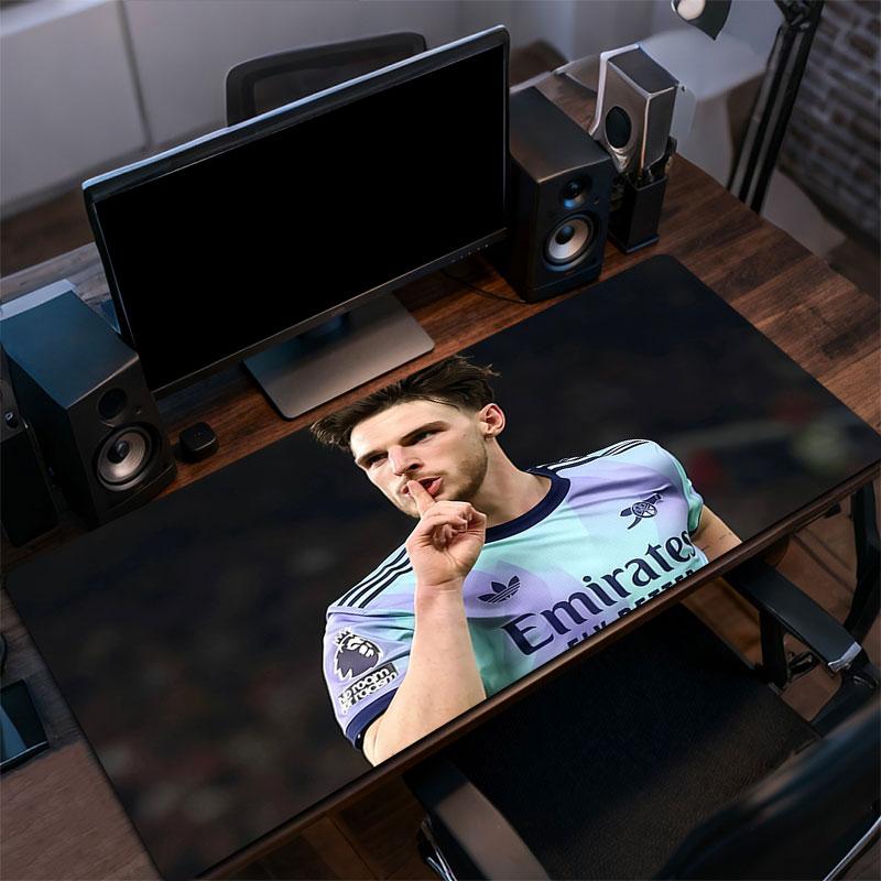 Rice Mouse Pad, Large Gaming Desk Mat, Non-slip XXL Mousepad for Laptop & Tablet, Mini PC Playmat with Stitched Edges