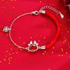 Original Lucky Moe Dragon Hand Rope Female New Chinese Style Guochao Zodiac Dragon Life Red Rope Bracelet