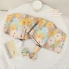 8-Bone Three-fold Small Daisy Parasol Vinyl Umbrella Sunscreen Sun Umbrella Korean Female Personalized Creative Umbrella