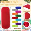 10Pcs Reusable Colorful Ice Pop Sleeves Popsicle Bags Antifreezing Sets Insulated Ice Holder Freezer Pop Holders Neoprene Sleeve