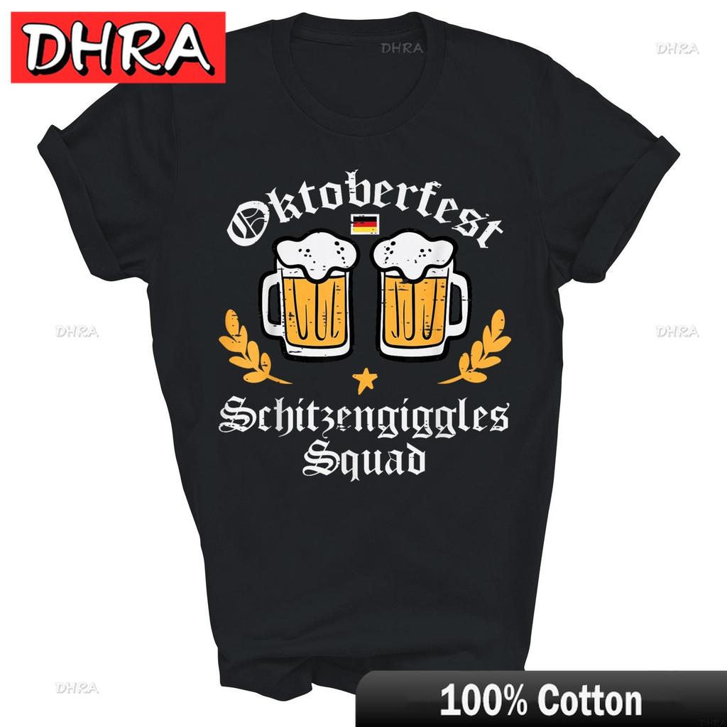 Oktoberfest Schitzengiggles Squad GerUnisex Drinking Unisex Shirt Gift Creative TShirts Tees for Work From Home TShirt Unisex