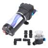 Water Pump Small Automatic Large Flow Bottling Equipment Multifunctional Engineering Plastic FL‑40 12V