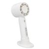 Portable Handheld Fan USB Rechargeable 3 Wind Speeds Safe Turbo Mini Fan for Outdoor Travel Camping White
