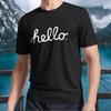 New Shirt Hello - Logo Active T-Shirt Funny Size S To 5XL