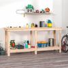 VidaXL Workbench Work Table Workstation Tool Bench Storage Bench Workshop Garage 180x50x80 Cm Wood of 822511