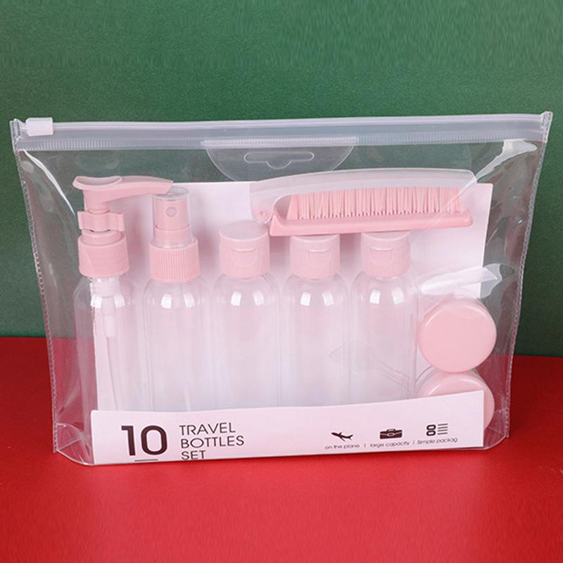 Travel Size Multi-piece Skincare Set Portable Containers Cosmetic Skincare Liquid Toiletries Bottle