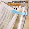 3 шт. Автоматический зажим для закладки, мягкий силиконовый зажим для книги, легкий маркер для страниц, умный