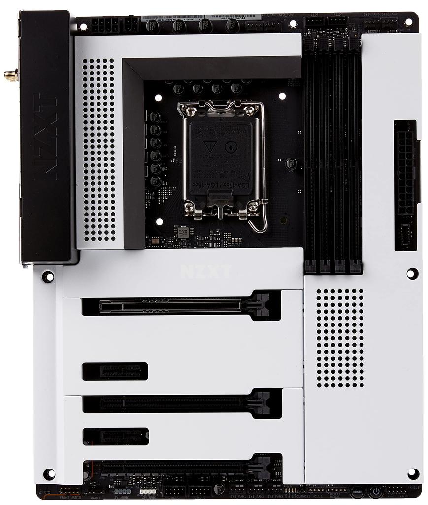 NZXT N7 Z690 ATX Motherboard Intel Z690 Full Cover Version MB5831 [With Chipset] [White] N7-Z69XT-W1