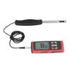 Digital Anemometer High Accuracy HD Handheld Telescopic Multifunctional Wind Speed Meter with Temp H
