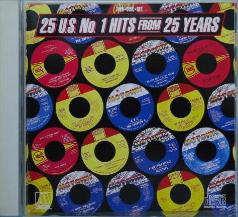 CD VARIOUS   25 U.S. No. 1 Hits From 25 Years POCT1507 Motown 1985 Japan SoulFunk Used