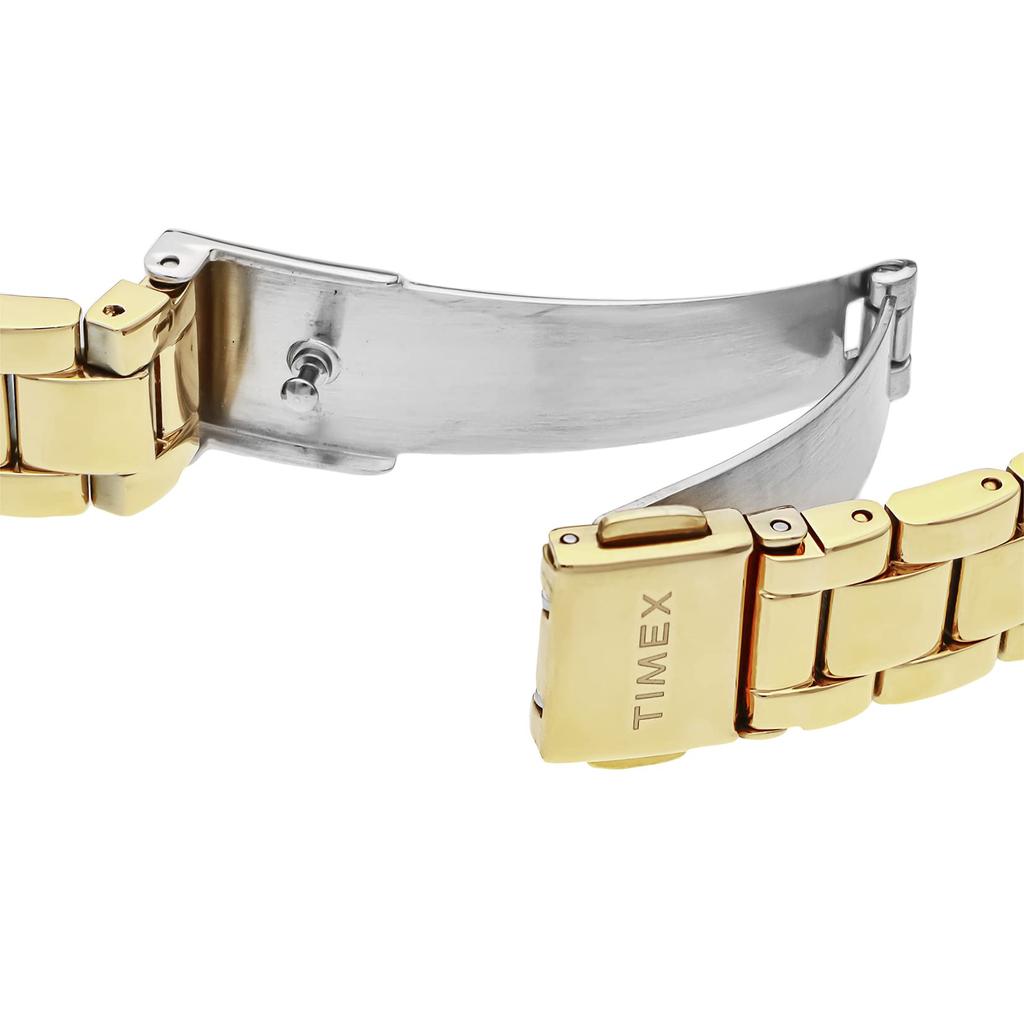 Watch Timex Adoon Black Dial Brass Mineral Glass Quartz 32MM America Watch TW2V24100 Gold [TIMEX] Women&#x27;s [Item]